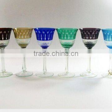 High Quality Color Wine Glass