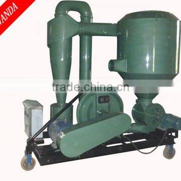 pneumatic grain conveyor elevator with conveyor belt