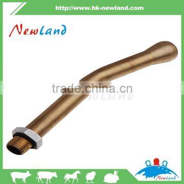 2015 new NL407 veterinay animal metal drenching nozzle