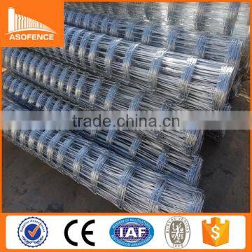 factory iron carbon material field fence roll/hot dipped farm fencing wire