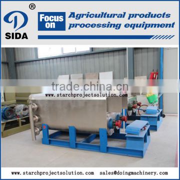 Double screw wheat flour dough making equipment /gluten processing machine