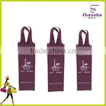 non woven wine bag for wine with customized printing