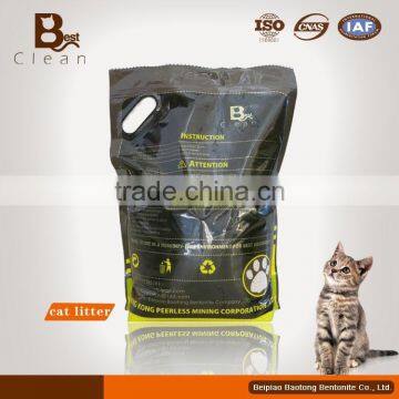 Best Clean Brand Lemon Flavor Pet Cat Litter Bentonite Clay Cat Litter photo-2