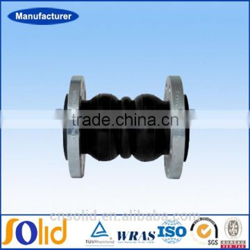 Rubber Joint Flexing Double Balls Rubber Joint With Flange