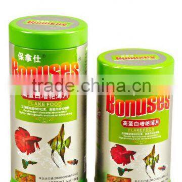 2014 new package flake food porpoise fish food