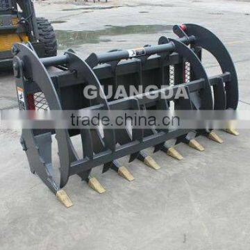 log grapple for tractor front end loader