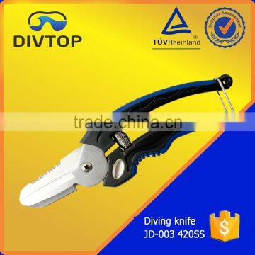 ABS Handle Hook Lock Heavy Duty Multifunction Scissors Stainless Steel photo-3