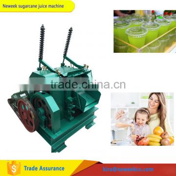 NEWEEK India hot sale 1-4t/h sugarcane squeezing juicer machine price