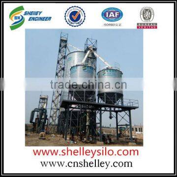 Steel material bucket elevator for grain silo