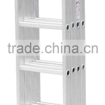 CQX EN131/GS/TUV lightweight and strong folding aluminium ladder price