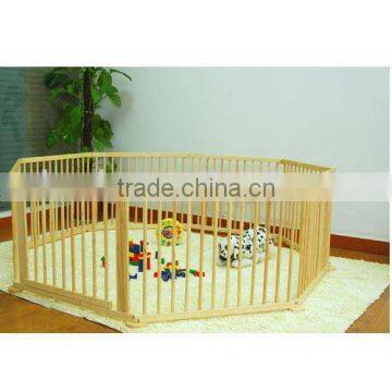 8 Corners Wooden Baby Playpens