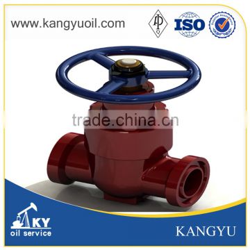 Manual Resilient Mud Gate Valve with Flange