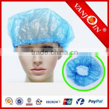 Disposable Clear Waterproof Hat Home Shower Bathing Elastic Cap photo-4