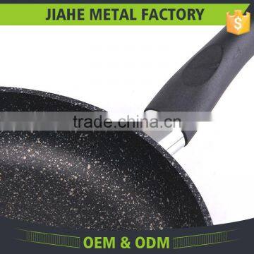 SGS Certificate Chinese Suppiler Non-Stick Marble Stone Frying Pan