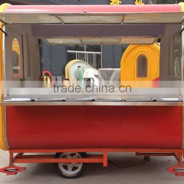 2017 HOT SALES BEST QUALITY CE ISO UL EEC Hot Dog Cart Stainless Steel Hot Dog Cart Customzied Hot Dog Cart photo-6