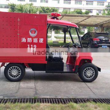 High Quality 4 Wheel New Electric Fire Fighting Utility Mini Cars CE Approved photo-6