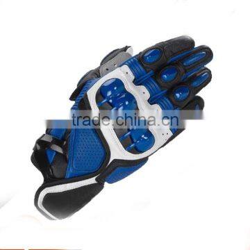 China Newest Motorcycke Safety Biker Riding Leather Gloves on Sale photo-2