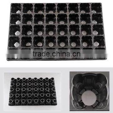Custom PS Reusable Plastic Plant Seed Starting Grow Trays for Propagation photo-2