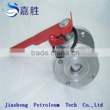 Factory Supply Aluminium Flange Ball Valve With Handle photo-6