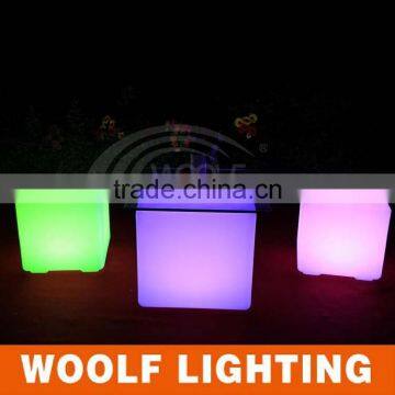 Arts and Gift Popular Colorful LED Lighting Glowing Cube