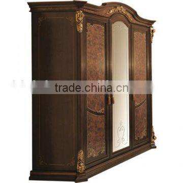 2016 NEW ARRIVAL Bisini Luxurious European Place Upholstery Bedroom Set/Gold Plated Bedroom Furniture(MOQ=1 SET) photo-2