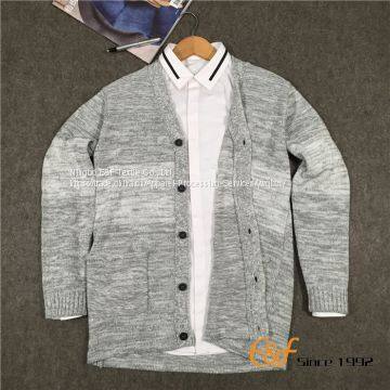 2016 Fashion Two Colour Design Men Cardigan Sweater photo-2