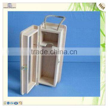 Wholesale Glass Lids Balsa Wooden Wine Bottles Boxes photo-3