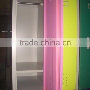 Steel Colourful Hasp Lock 6 Doors Wardrobe Lockers 6 Doors Metal Wardrobe Lockers photo-3