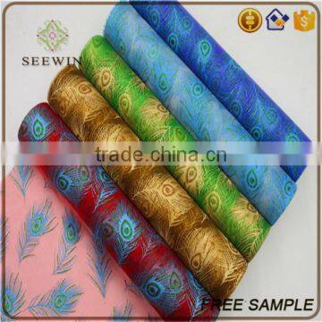 New Arrival Cheap Soft Silk Quilt Embroidery Pattern Printing Organza Fabric Roll photo-6
