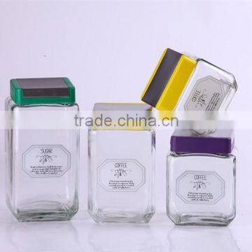 4pcs Sealed Clear Glass Canister photo-3