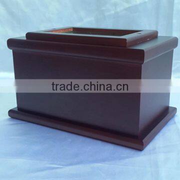 Beloved Wooden Cremation Urn With Photo Frame photo-2