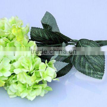 42cm Artificial Hydrangea Flowers 6heads Fake Silk Hydrangea Flowers photo-4