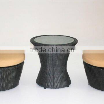 Creative Rattan Furniture Rattan Coffee Table and Chairs photo-2