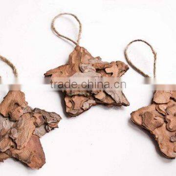Natural Wooden Hanging Christmas Ornaments Decoration photo-4