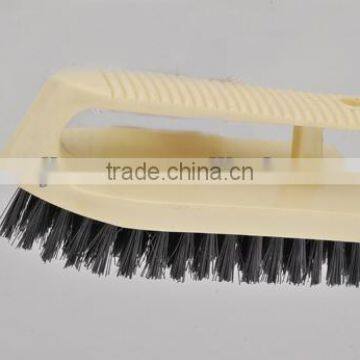 House using plastic cleaning scrub floor brush with grip handle