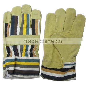 top fitted yellow garden work glove/China garden glove manufacturers