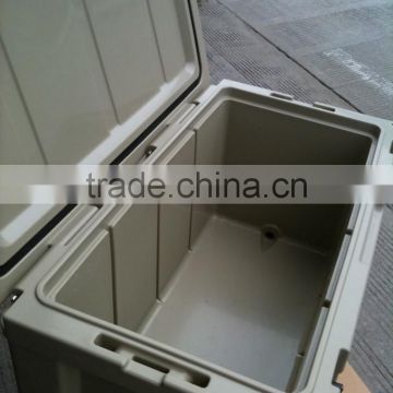 80L plastic portable insulate ice cooler box with CE ,Fashion Designer Cooler Box