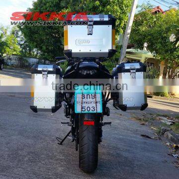 Motocycle Aluminum Pannier Bag Top Case photo-4