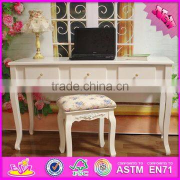 2016 Wholesale Antique Bedroom Solid Wooden Children Vanity Set W08G188 photo-6
