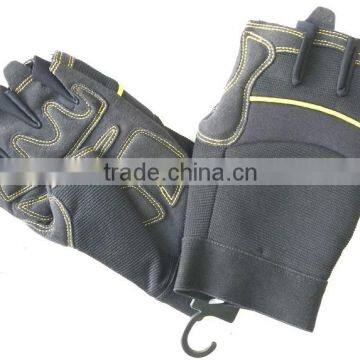 Fingerless gloves flexibility tools gloves Outside sport 3 Cut fingers fishing gloves with Anti slip function