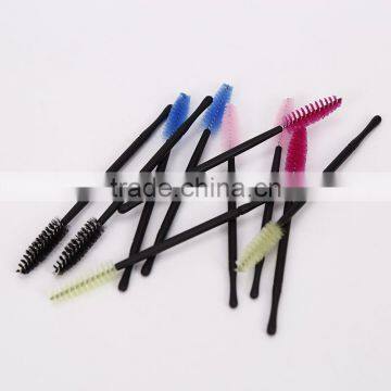 Colorful Top Quality Factory Price pp Handle Silicone Head Material Eyelash Brush photo-2