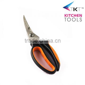 PP+TPR Handle Stainless Steel Chicken Bone Scissors