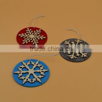 wooden christmas tree decoration,Non-woven hanger