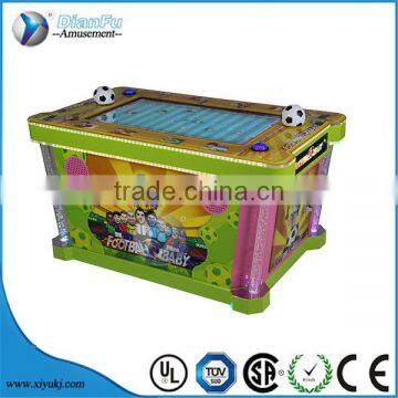 arcade coin operated football tickets Cool world cup football baby redemption game machine for sale