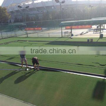 Fibrillated Yarn Stadium Project Artificial Turf for Golf ,tennis Grass --G003 photo-4