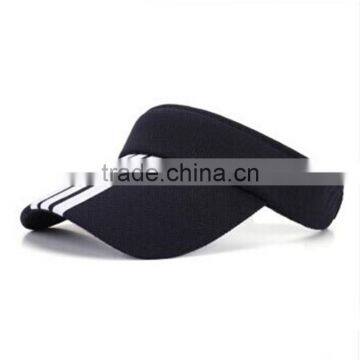 Wholesale Cheap Sun Visor Hat/cap/high Quality Kids Colorful Running Wide Brim Visor Hats photo-3