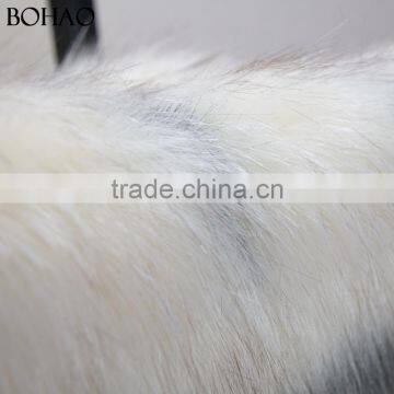 Thick 90mm Fur Height Knitted Long Pile Faux Fur Fabric Textile