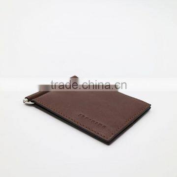 J7094 Genuine Leather Money Clip Car Holder photo-4