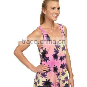 Women Clothing Summer Tie-dyeing Workout Vests Waistcoats Women Fitness Lady Tank Tops for Sale photo-5