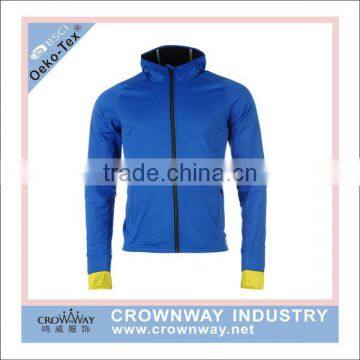 100% polyester Breathable Windproof Water Resistant Jacket Running Man For Sale